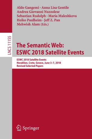 The Semantic Web: ESWC2018