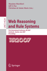 Web Reasoning and Rule Systems (RR2007)